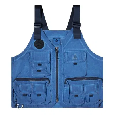 Nike Acg Watchman Peak Vest 'blue Void'