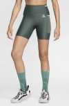 Nike Acg White Rapids Dri-fit Bike Shorts In Vintage Green/spring Green