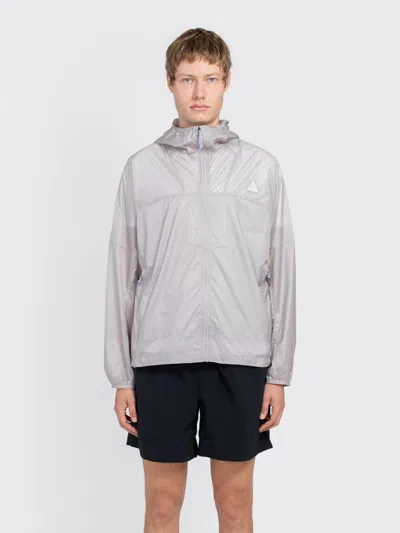Nike Acg Windproof Cinder Cone Jacket In Gray