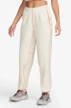 Nike Acg Wolf Tree Fleece Sweatpants In Phantom/safety Orange/white