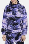 Nike Men's  Acg "wolf Tree" Allover Print Pullover Hoodie In Purple