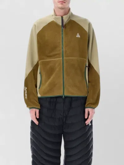 Nike Acg Wolf Tree Polartec Fleece Jacket In Multi