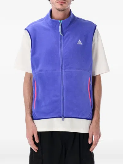 Nike Acg Wolf Tree Vest In Blue