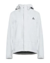 Nike Acg Woman Jacket Light Grey Size S Polyester In White