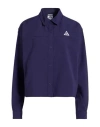 Nike Acg Woman Shirt Purple Size M Polyester In Purple