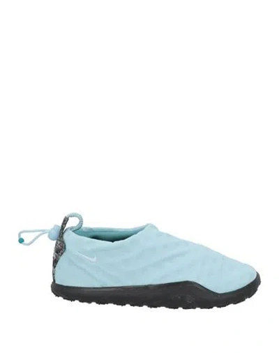 Nike Acg Woman Sneakers Sky Blue Size - Textile Fibers