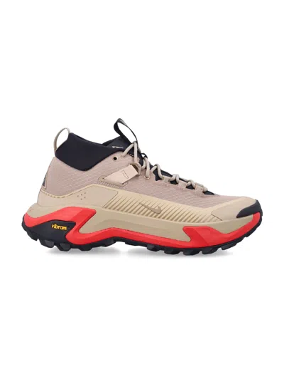 Nike Acg Zegama Hike Trail Sneakers For Men With Zoomx Cushioning And Vibram Megagrip In Neutral