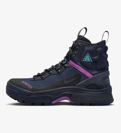 Pre-owned Nike Acg Zoom Gaiadome Gore-tex Obsidian Teal Nebula Dd2858-401