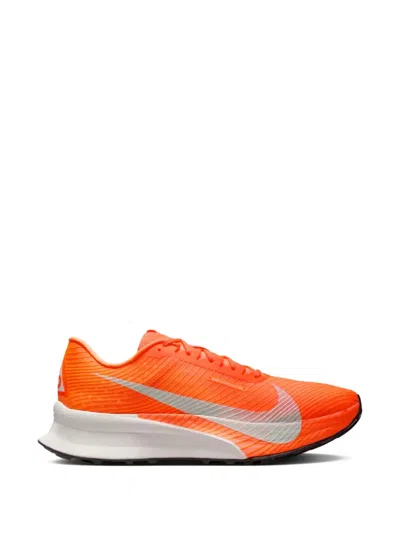 Nike Acg Zoomx Ultrafly Trail Running Sneakers In Orange