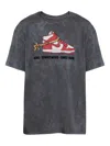 Nike Max90 Vintage Dunk High Graphic T-shirt In Gray