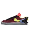 Nike Acronym Blazer Felt-trimmed Suede And Tpu Sneakers In Multi