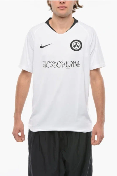 Nike Acronymr Sport Crew-neck T-shirt In White
