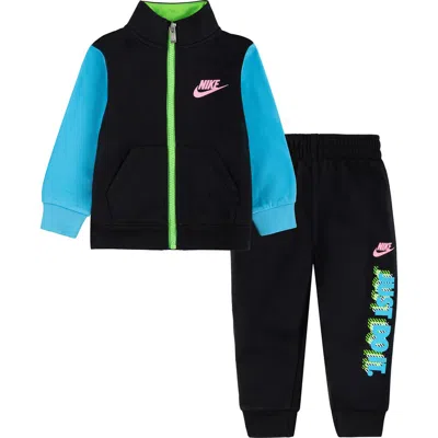 Nike Babies'  Active Joy Tricot Track Jacket & Joggers In Multi