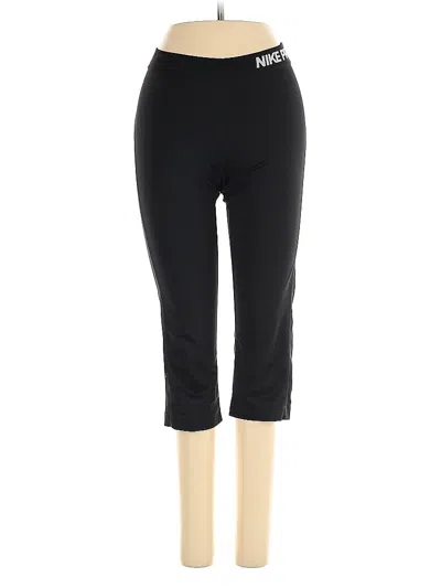 Pre-owned Nike Active Pants In Black