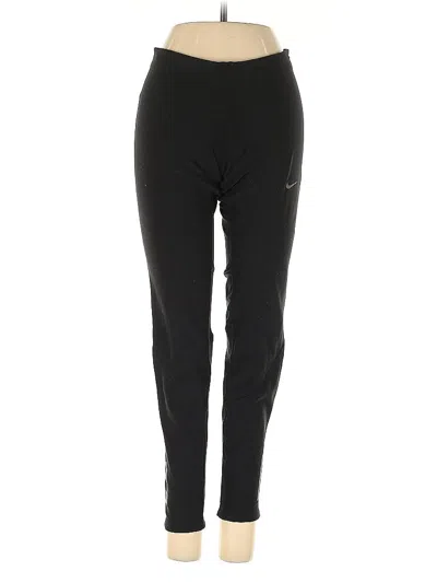 Pre-owned Nike Active Pants In Black