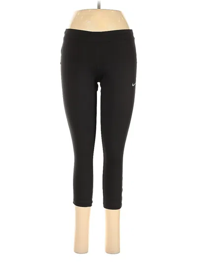 Pre-owned Nike Active Pants In Black