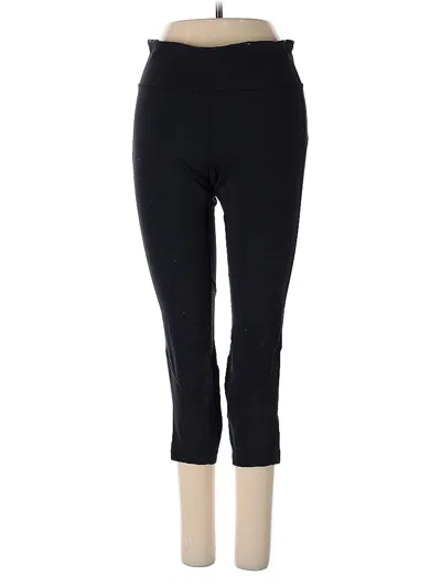 Pre-owned Nike Active Pants In Black
