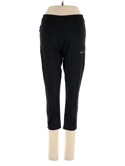 Pre-owned Nike Active Pants In Black