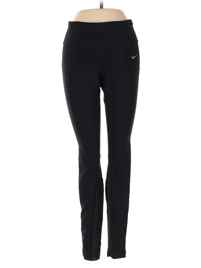 Pre-owned Nike Active Pants In Black