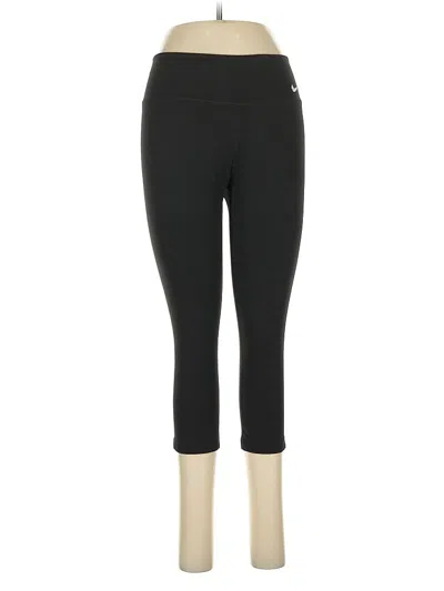 Pre-owned Nike Active Pants In Black