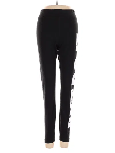 Pre-owned Nike Active Pants In Black