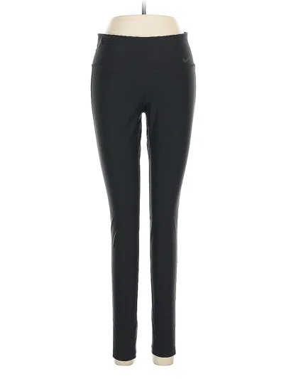 Pre-owned Nike Active Pants In Black