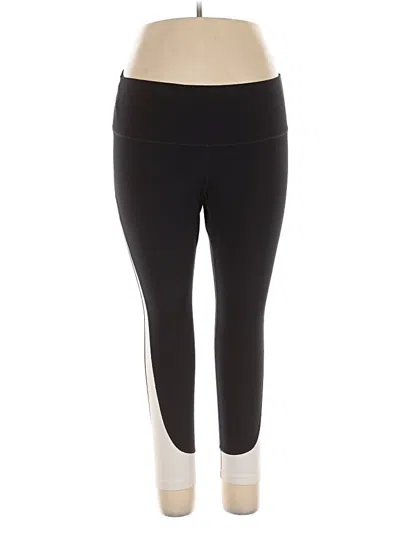 Pre-owned Nike Active Pants In Black