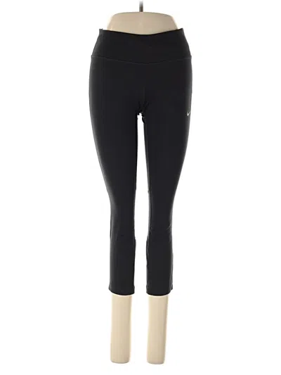 Pre-owned Nike Active Pants In Black