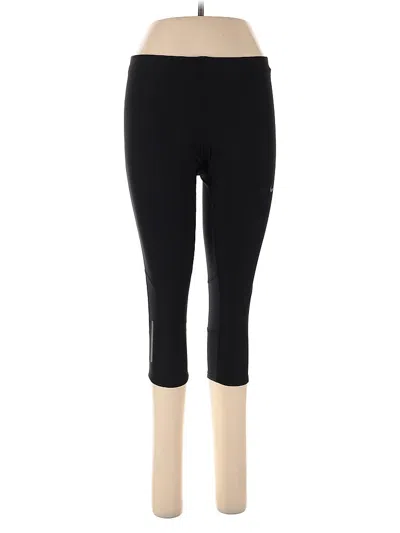 Pre-owned Nike Active Pants In Black