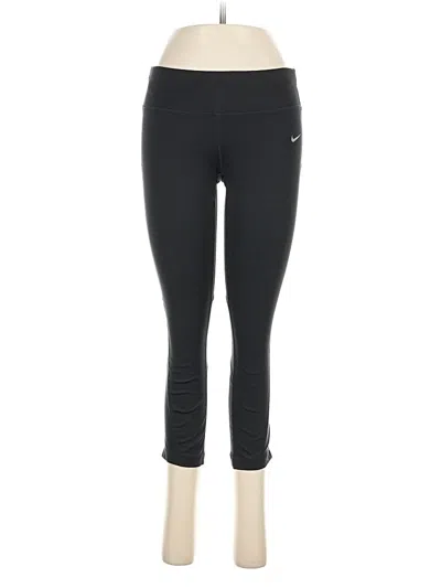 Pre-owned Nike Active Pants In Black