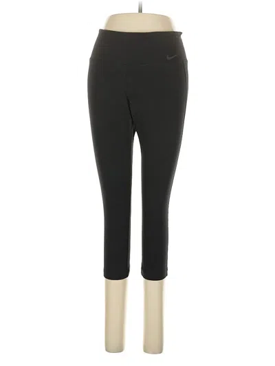 Pre-owned Nike Active Pants In Black