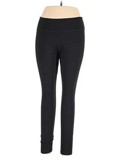 Pre-owned Nike Active Pants In Black