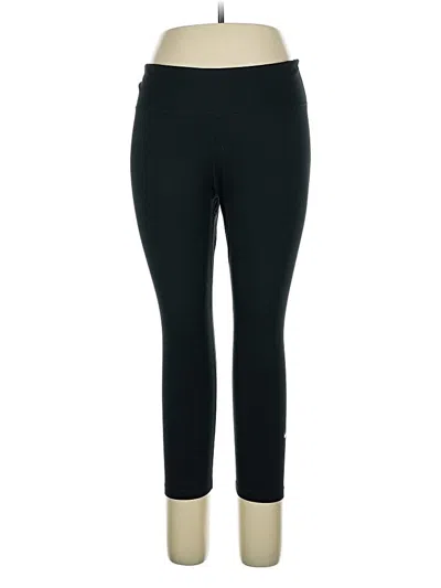 Pre-owned Nike Active Pants In Black