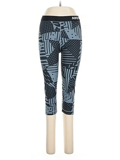 Pre-owned Nike Active Pants In Black