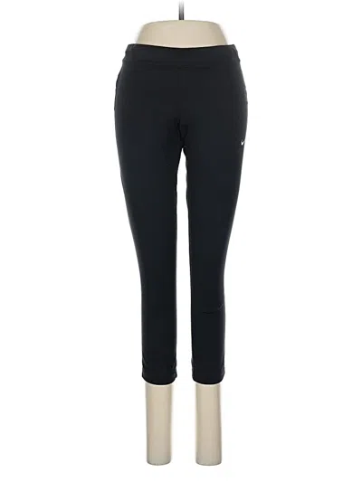 Pre-owned Nike Active Pants In Black