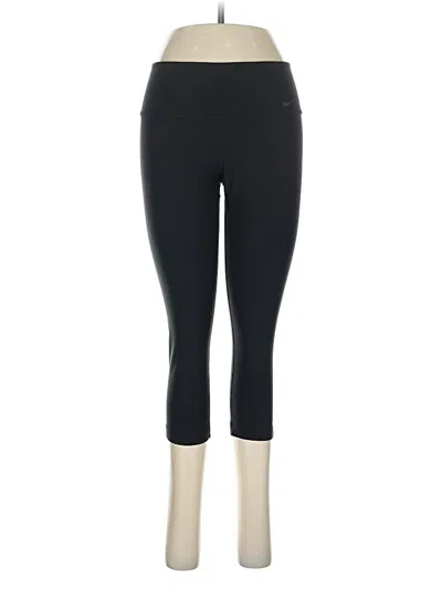 Pre-owned Nike Active Pants In Black