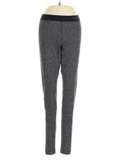 Pre-owned Nike Active Pants In Black