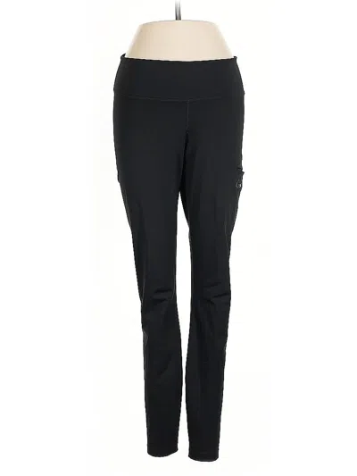 Pre-owned Nike Active Pants In Black