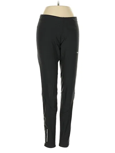 Pre-owned Nike Active Pants In Black