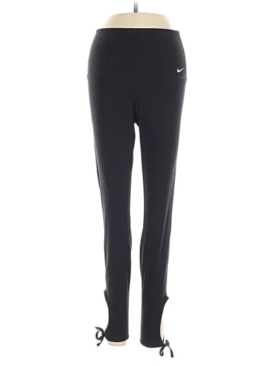 Pre-owned Nike Active Pants In Black