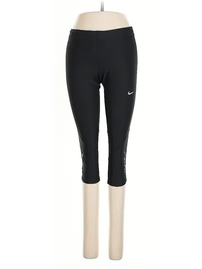 Pre-owned Nike Active Pants In Black