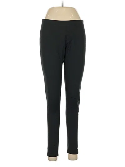 Pre-owned Nike Active Pants In Black