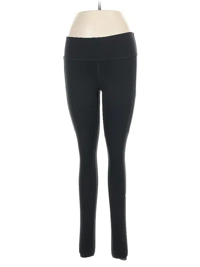 Pre-owned Nike Active Pants In Black