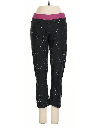 Pre-owned Nike Active Pants In Black