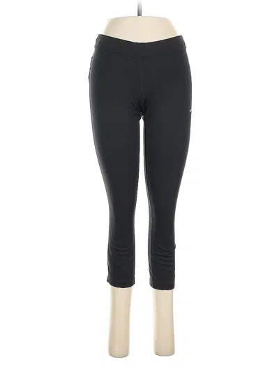 Pre-owned Nike Active Pants In Black