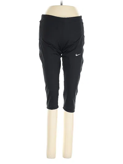 Pre-owned Nike Active Pants In Black