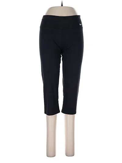 Pre-owned Nike Active Pants In Black