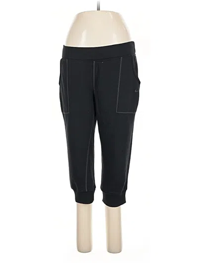 Pre-owned Nike Active Pants In Black