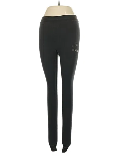 Pre-owned Nike Active Pants In Black