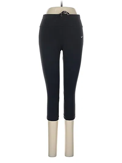 Pre-owned Nike Active Pants In Black